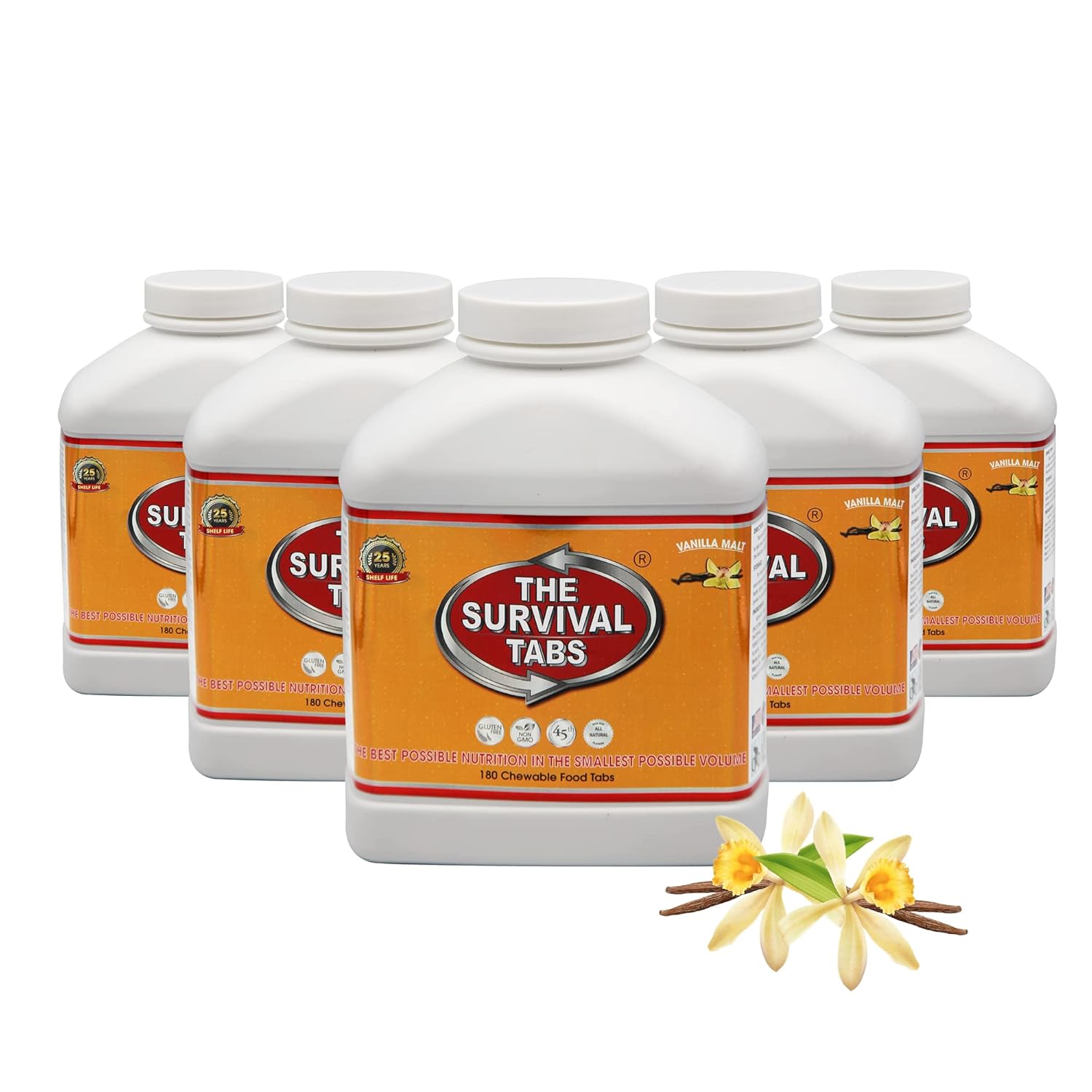 75 days Ultimate Survival space age technologies offer no-prep emergency food rations Gluten Free Non-GMO 25 Years Shelf Life Long Term