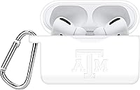 Vista 12 de AFFINITY BANDS Texas A&M Aggies - Funda de silicona grabada compatible con Apple AirPods Gen 1 y 2 (granate)