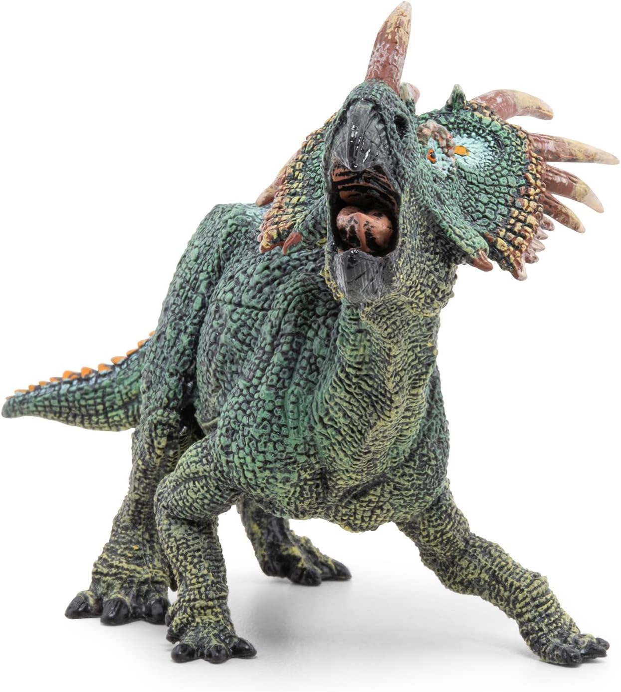 Papo - Realistic Styracosaurus Dinosaur Figure - Ages 3+ - Dinosaurs Collection - Educational Play Herbivorous Dinosaur - Gift Idea Toy for Girls and Boys
