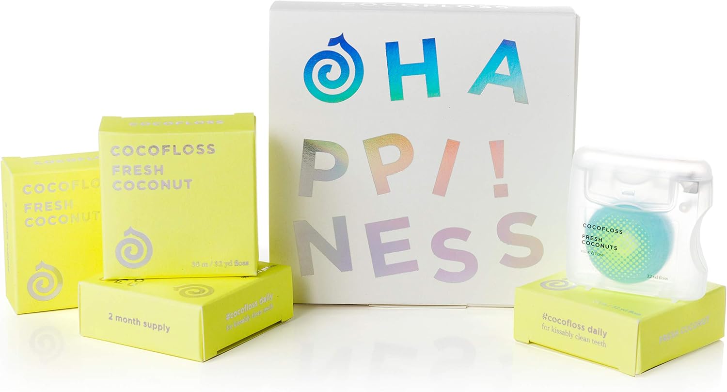 Buy COCOFLOSS CoconutOil Infused Woven Dental Floss Coconut