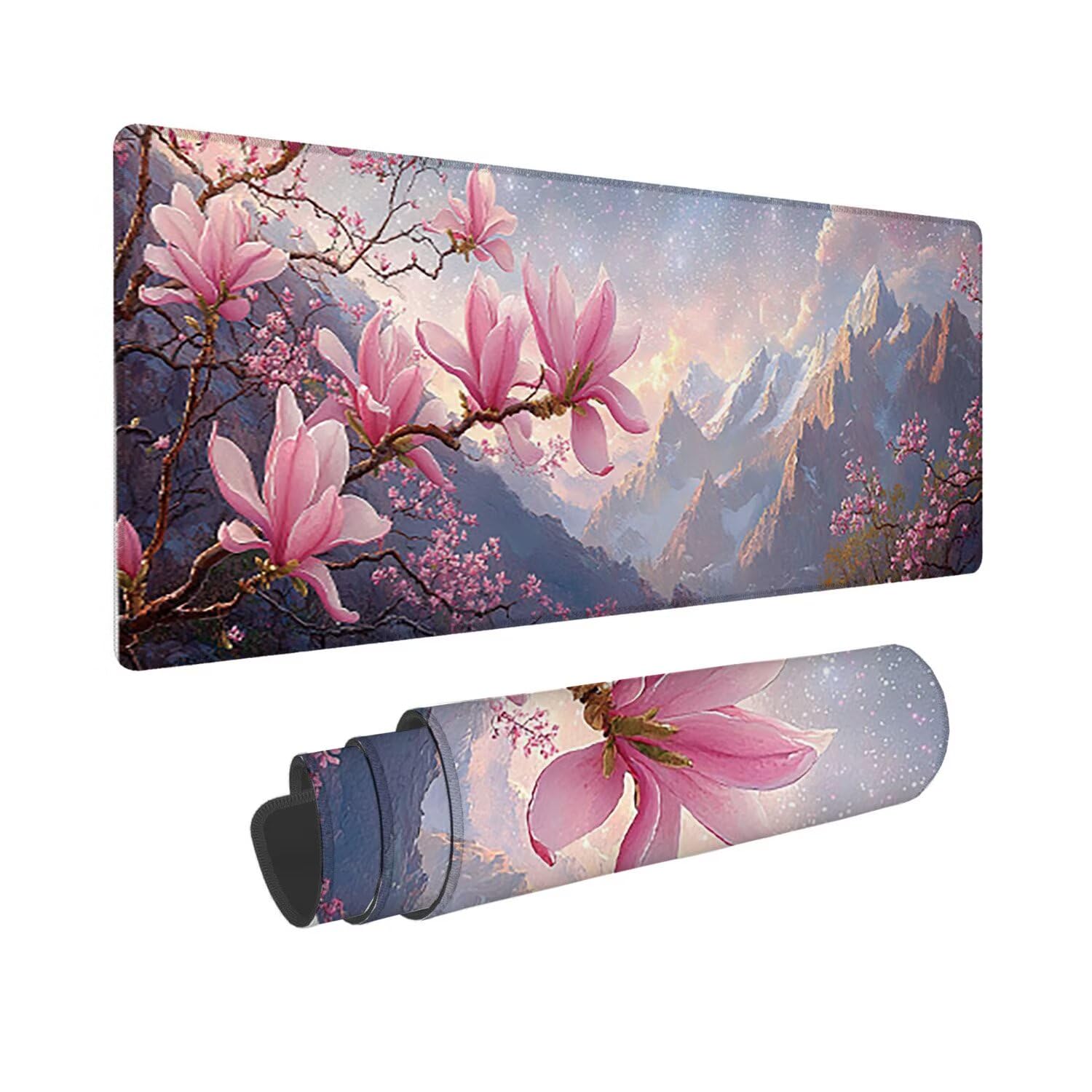 Podkładka pod mysz do gier, 1200 x 400 mm XXL Podkładka pod mysz do gier, duża, antypoślizgowa wodoodporna, rozszerzona długa podkładka pod mysz do klawiatury XXL, akcesoria biurowe, dla graczy, PC