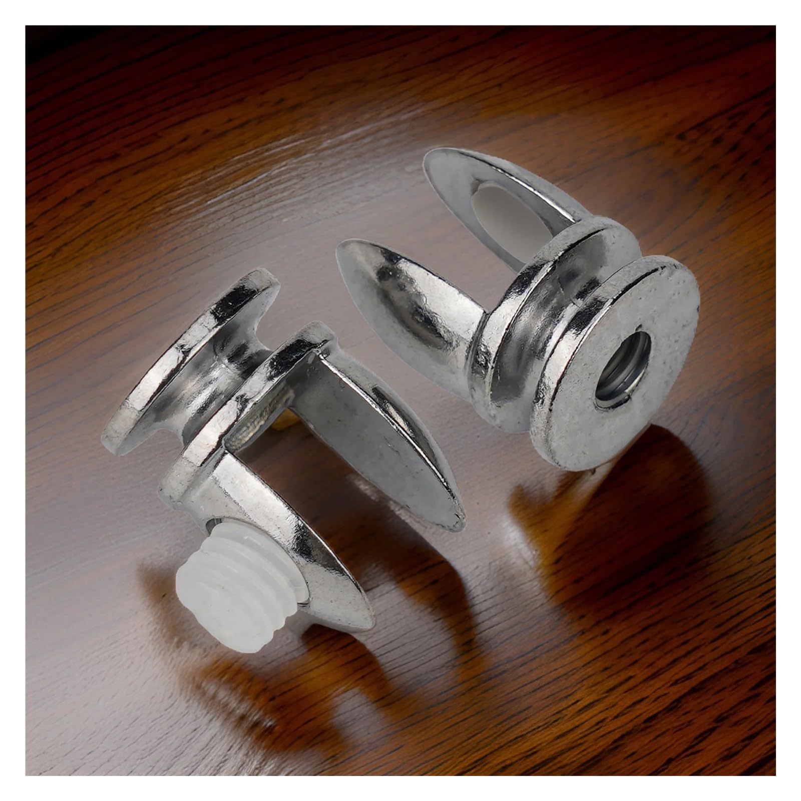 12 verstellbare Regalstützklemmen für 5 mm - 8 mm dickes Glas = Trennwandhalter = Glasablage = Halterung = Halterungen