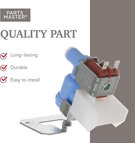 Miniatura 3 de Parts Master Repuesto para válvula de agua para refrigerador GEHotpointKenmore - WR57X10033, PS304375, AP3189335 - Compatibilidad de piezas GE -