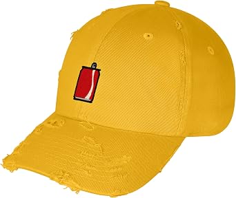JPAK Soda Can Vintage Dad Hat Frayed Embroidered Cap Coke
