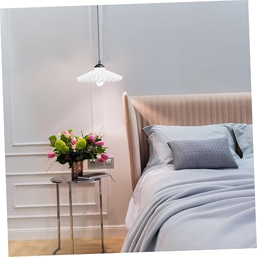 Miniatura 3 de DOITOOL Pantalla de cerámica decoración nórdica Escritorio Globo Lámpara colgante de cerámica Cubierta de lámpara de mesa Lámpara de mesa Pantalla