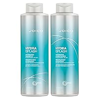 Vista 1 de Joico HydraSplash Hydrating Shampoo and Conditioner For Fine, Medium, Dry Hair Replenish Moisture Add Hydration & Softness With Sea Kelp &