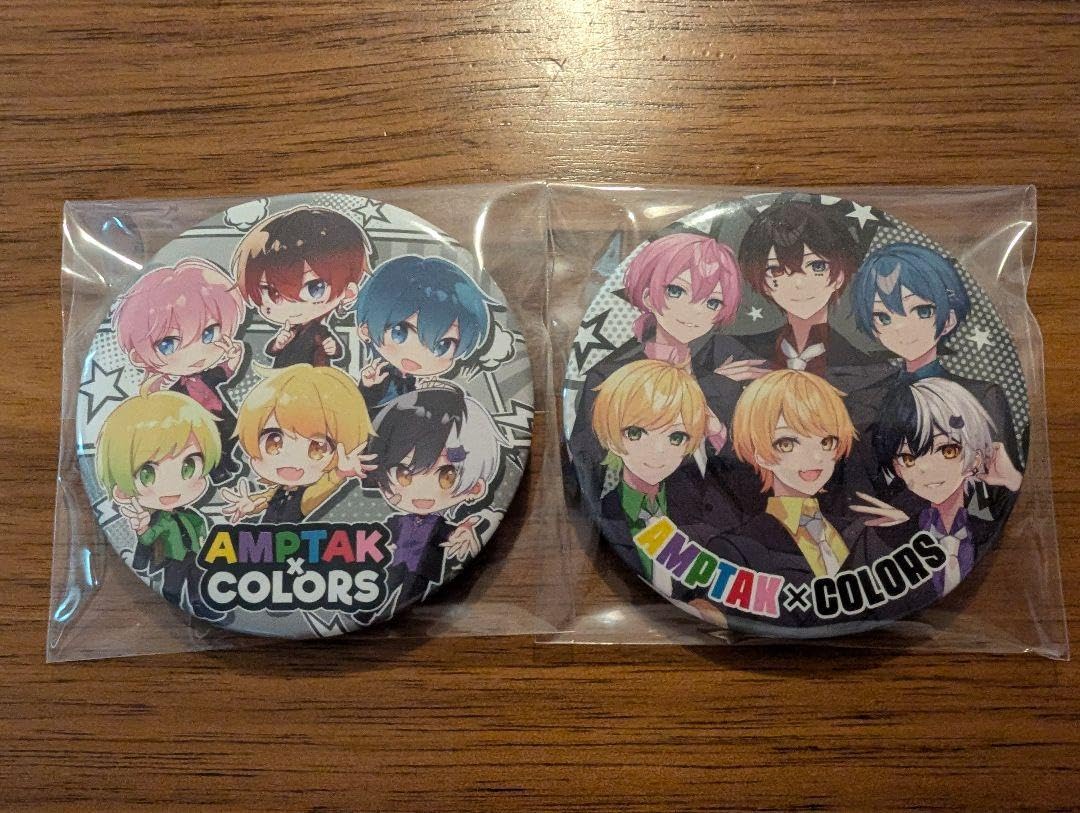 アンプタックカラーズ 缶バッジ まとめ売り アンプタックカラーズ☆缶 