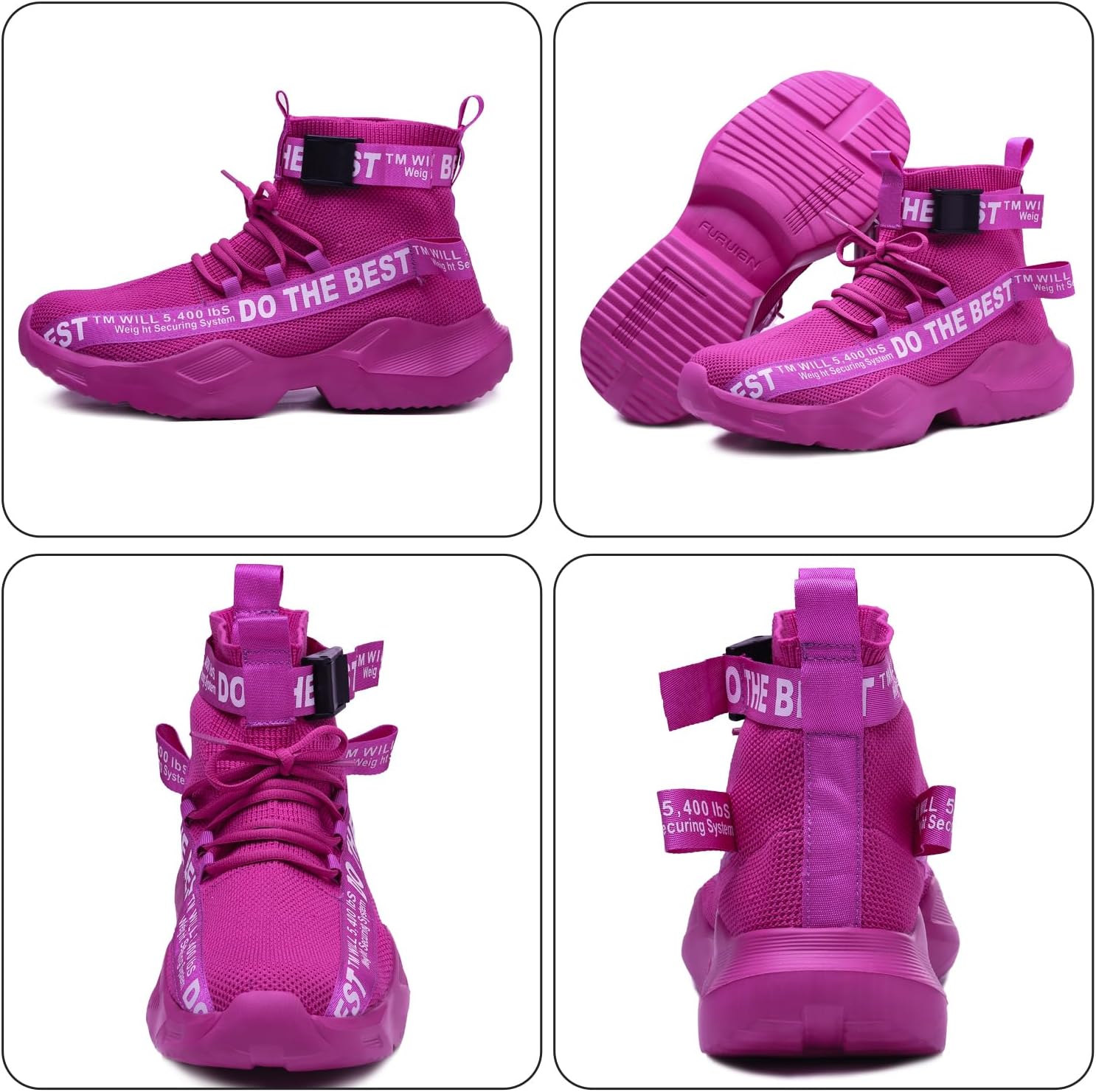 Furuian Steel Toe Shoes for Men Women Comfortable Lightweight Safety Snekaers Industrial Construction Work Shoes for Men - Image 6