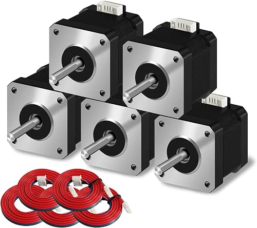 Jeu de moteurs pas à pas simax3d NEMA 17 (5 pièces) 42 x 38 mm 1 