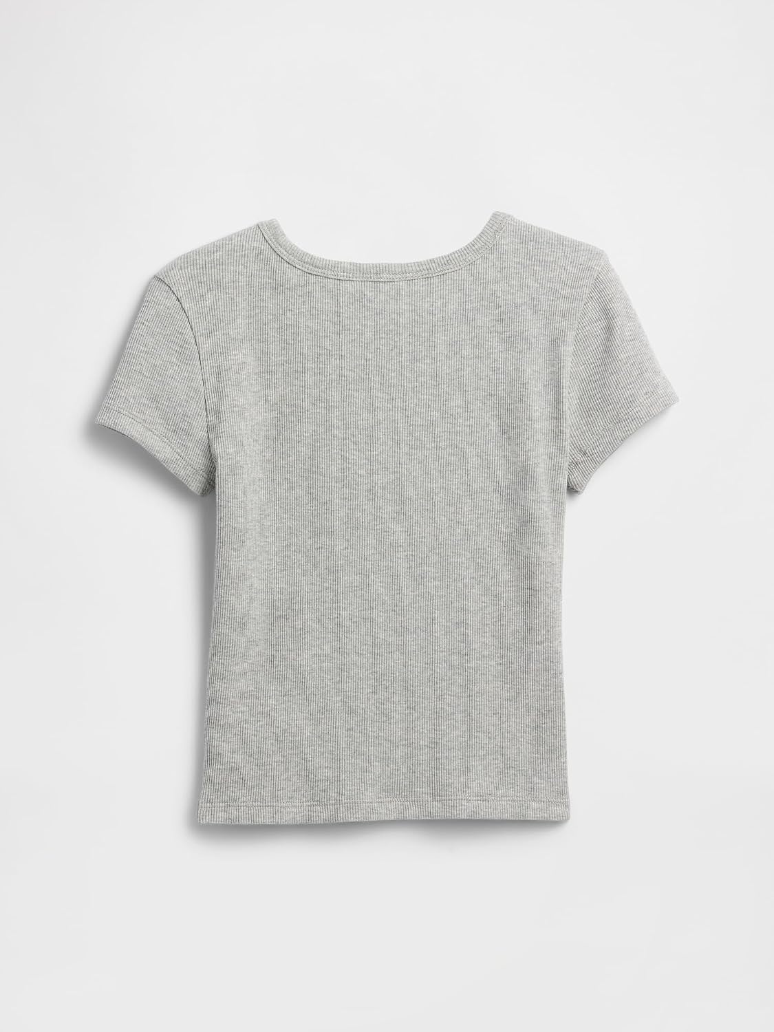 Gap Girls' Short Sleeve Ribbed Tee