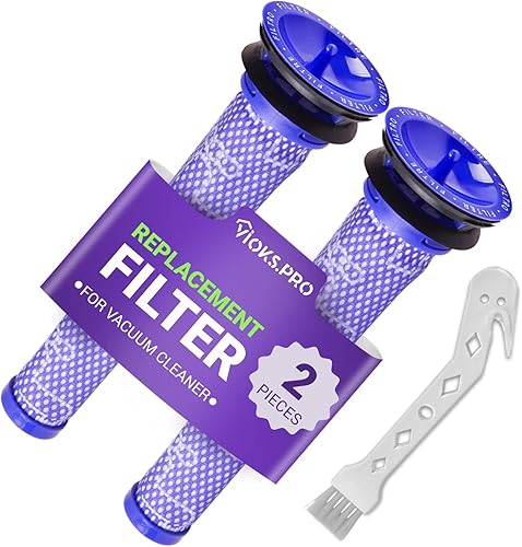 Vioks.pro Juego de 2 filtros de repuesto para DC58, DC59, V6, V7, V8  Filtro de repuesto para 965661, piezas de aspiradoraaccesorios de aspiradora