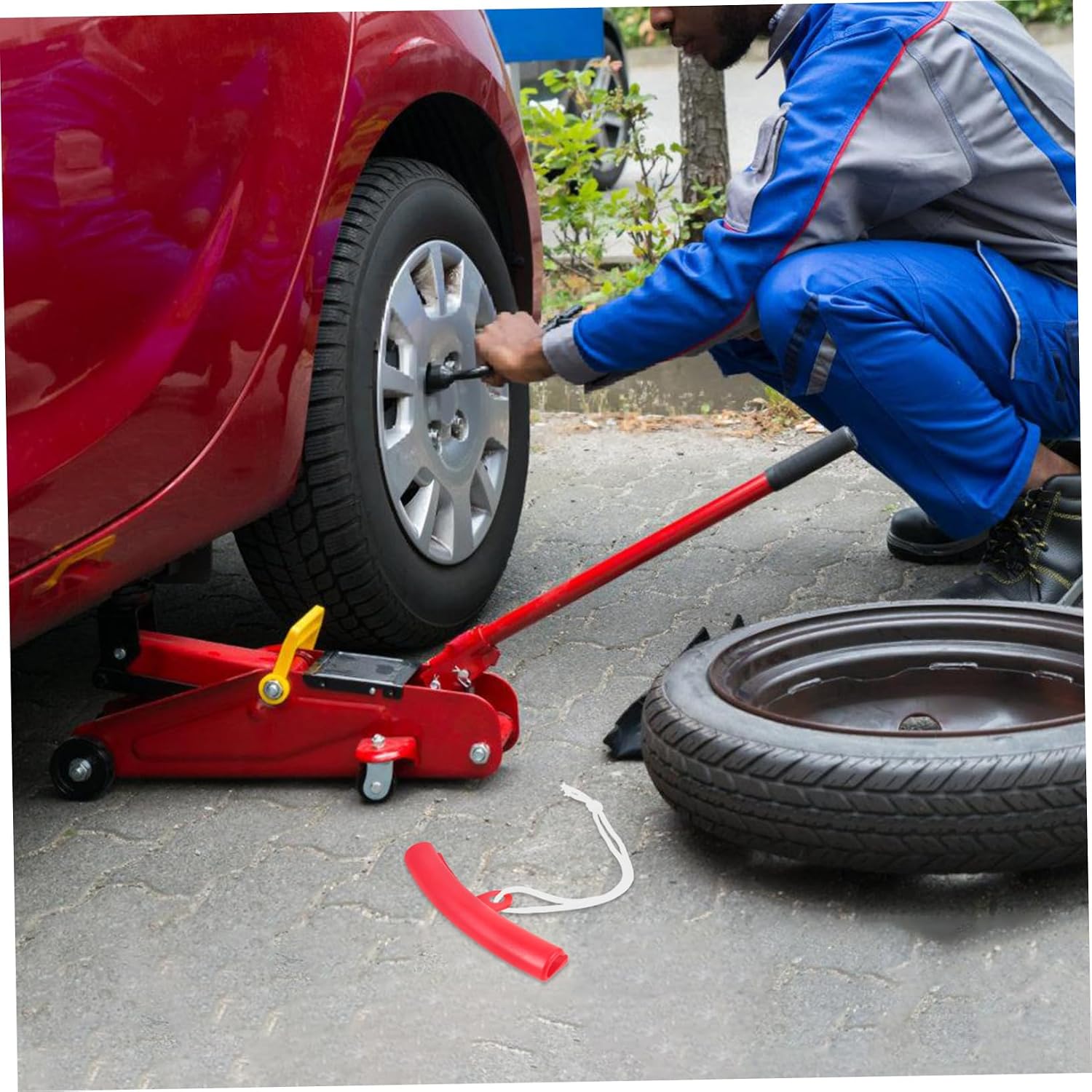 Unomor Rim Protector Ring 4pcs for Car Tire and Wheel Hub