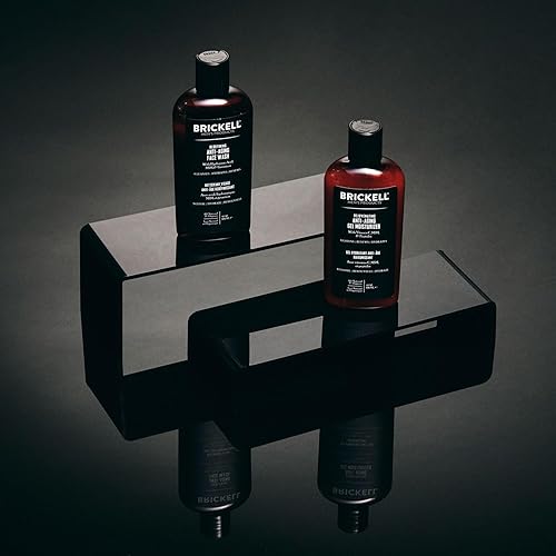 Miniatura 3 de Brickell Men's Products Rutina antienvejecimiento de gel mejorador, limpiador facial de gel e hidratante facial de gel, set de regalo para el