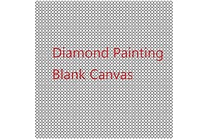 Blank Diamond Art Sticky Canvas, Pack of 5