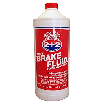 Berkebile Oil 2 + 2 B1401 DOT 3 Brake Fluid - 32 oz.