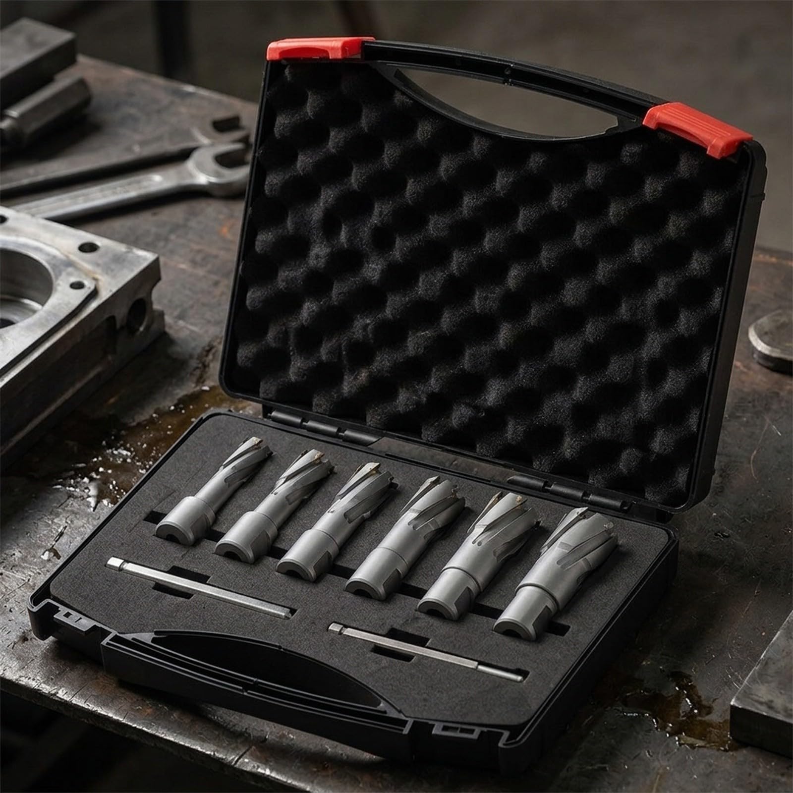 Set per punte per tct 16-26mm Foratura Acciaio Set per punte