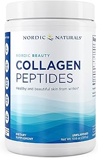 Nordic Naturals Nordic Beauty Collagen Peptides, Unflavored - 10.6 Ounces - Collagen Supplement for Skin Health and Elasti...