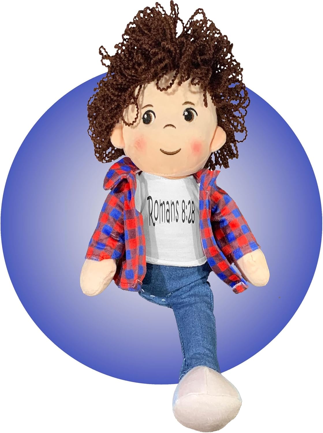 Amputee Doll - Personalized 14" Rag Doll for Boys - Arm, Leg, Hand, Foot Amputee Gifts - Doll with Amputation - Leg Amputee Gifts by Kikilishop