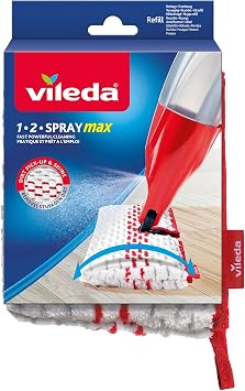 Vileda Spray & Clean Spray Wiper Replacement Case, Floor Wiper Case, Spray Function Mat Case, Suitable for Washing Machines, Single Package