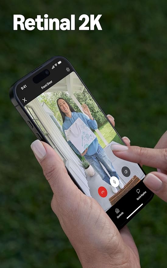 Ring Video Doorbell 4 with Color Pre-Roll