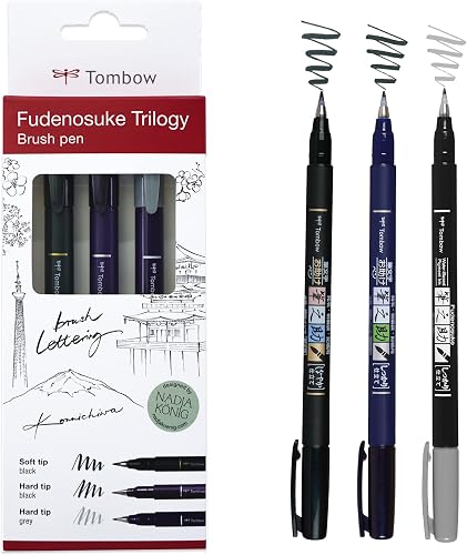 Set Fudenosuke Trilogy Tombow