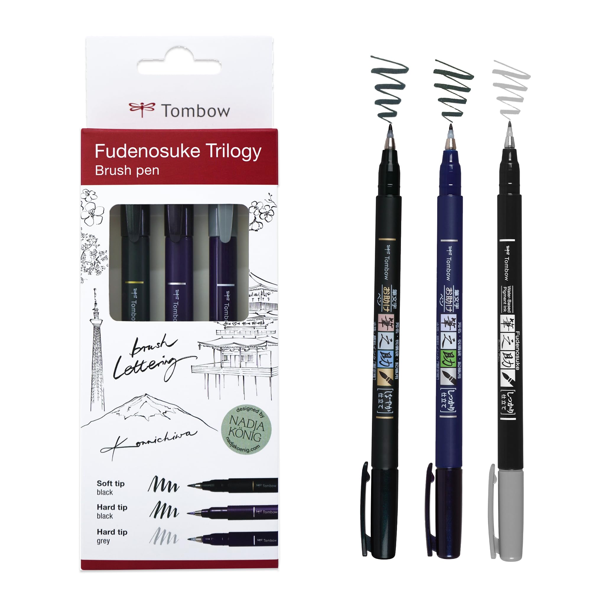Tombow Set Fudenosuke Trilogy