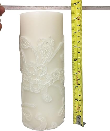 Miniatura 7 de Hosley El juego de velas de unidad de boda color crema de 11.50 pulgadas de alto incluye 1 pilar y 2 velas cónicas, ideal para bodas, eventos