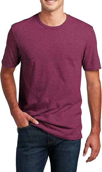 JustBlanks Mens Short Sleeves Tee Perfect Blend Crew Neck Tee Shirt Perfection Softest Crew Neck T-Shirt for Men