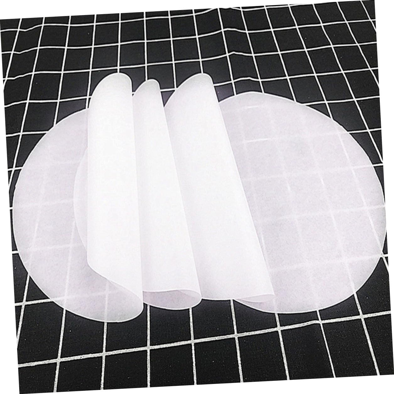 Feuilles Papier Sulfurisé Rondes 20 CM 500 Disques Résistants à Haute Température, Antiadhésifs Nettoyage pour Cuisson Barbecue et Four Domestique