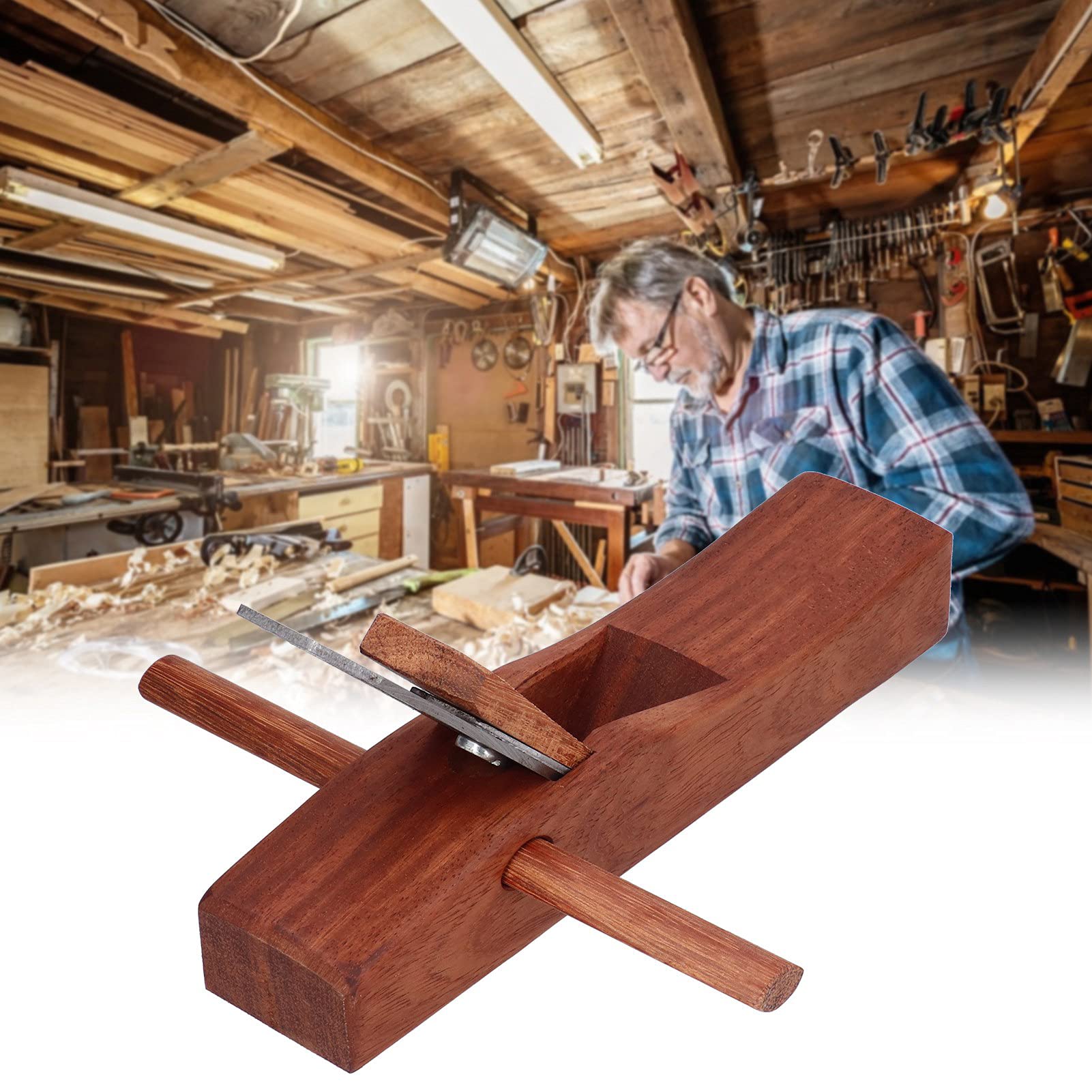 Houtbewerkingsgereedschap, Handgereedschap, Houtbewerkingsvliegtuig, Handvliegtuig Houten Schaafmachine Timmerman Houtbewerking Schaven Houtbewerkingsgereedschap (Color : D