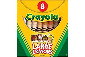 Crayola Inclusive and Equitable Skin Tone Colored Pencils for Artistic Expression