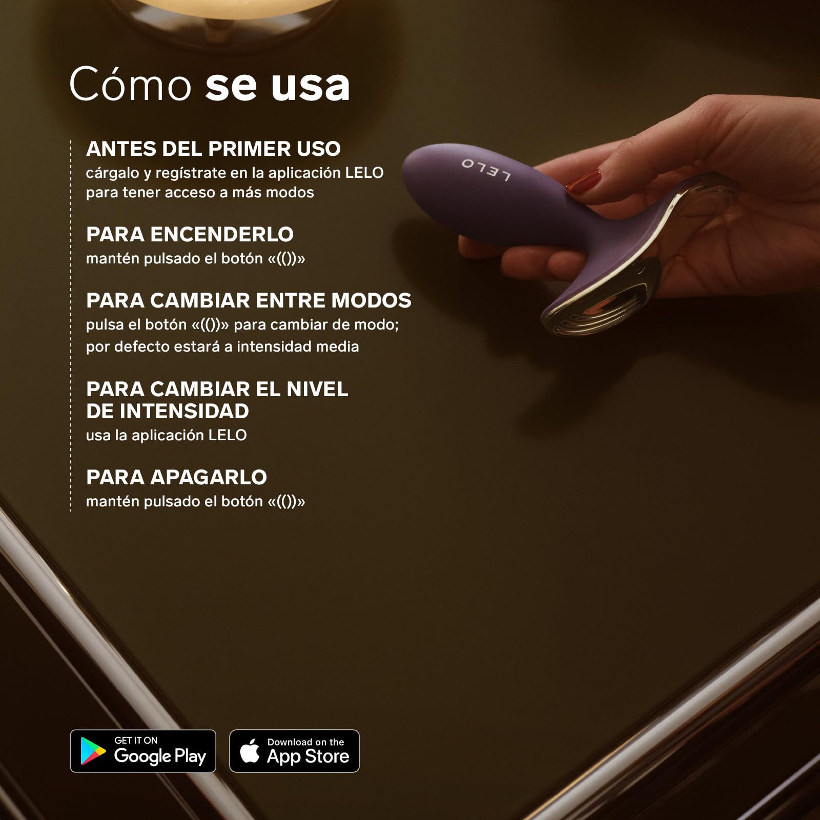 LELO SURFER 2 Plug Anal Unisex con Vibración y 6 Modos de Placer, Dildo Anal, Dilatator, juguetes sexuales, buttplug, juguetes sensuales pareja, sex toys (Cyber Purple)
