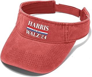 Harris Walz 2024 Campaign for President Harris Waltz Vintage Hats Visor Hat for Adult Sun Visor Hats
