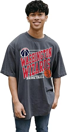 Blue 84 NBA Mens NBA Officially Licensed T-Shirt Throwback