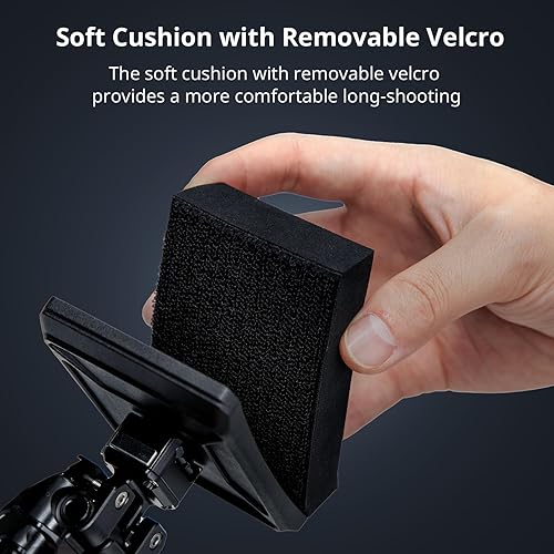 Miniatura 8 de SMALLRIG Almohadilla de pecho ligera con abrazadera de varilla LWS de 0.591 in para operación de cámara de mano - MD3183