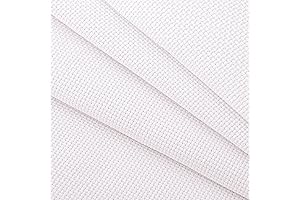 18 Count aida Cross Stitch Fabric, White Aida Cloth