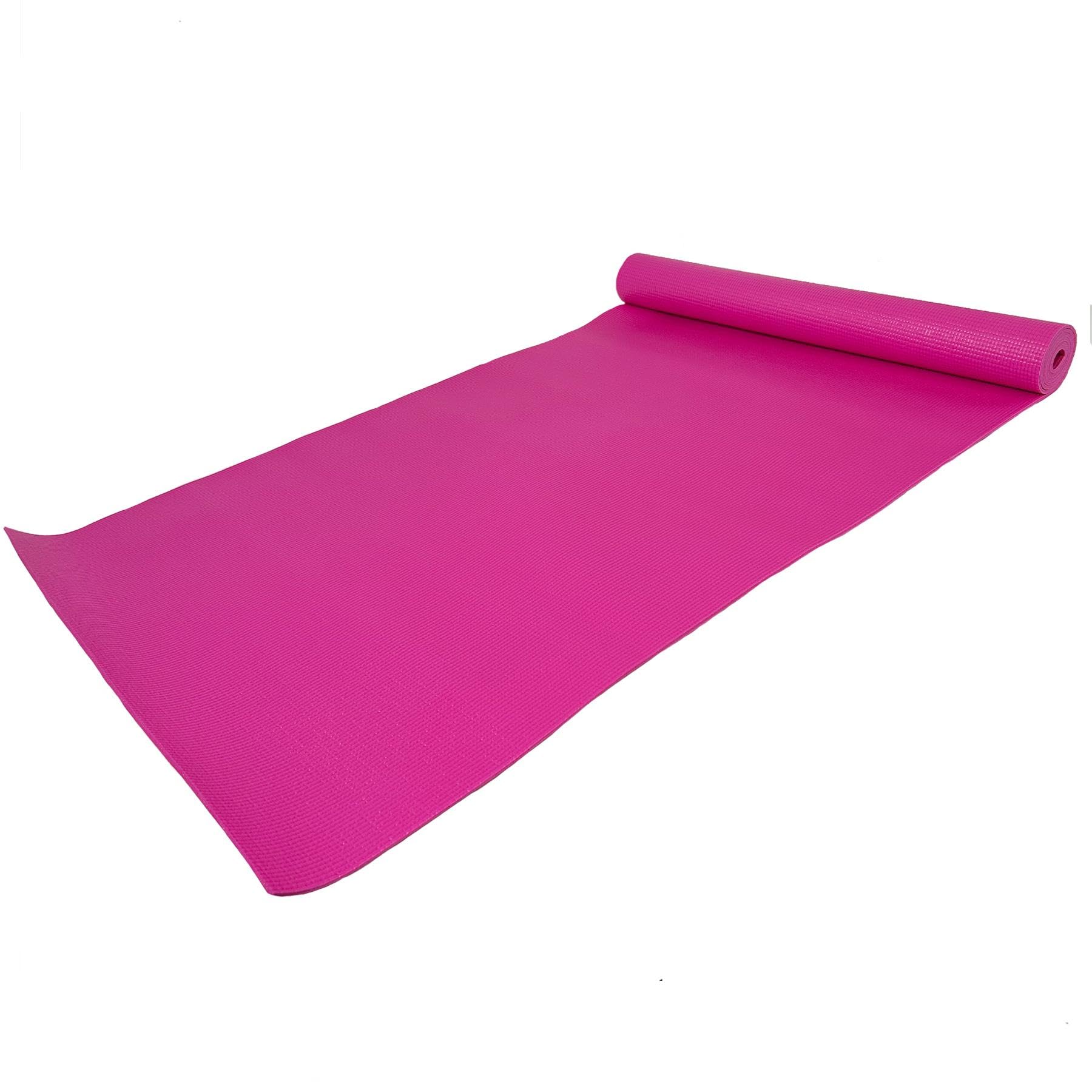 Tappetino per yoga, pilates, stretching, allenamento, palestra, allenamento a casa, 183 cm x 61 cm
