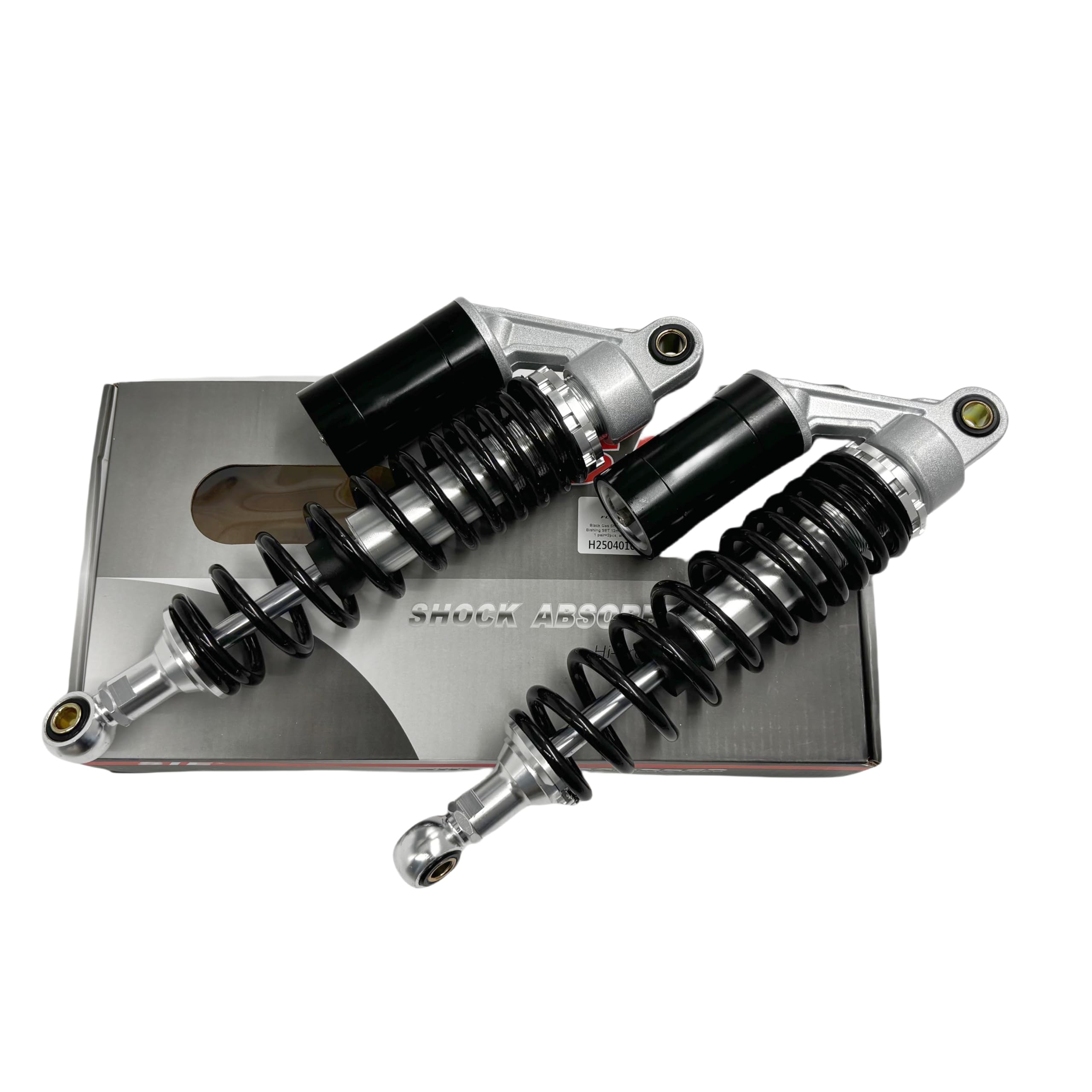 Dreammotion 2pcs 12.99" 330mm Amortisseurs de suspension arrière pour Mini Bike Honda Super Cub 50 70 90 110 Petit Cub DAX ATV Quad Dirt Bike ATV(Noir)