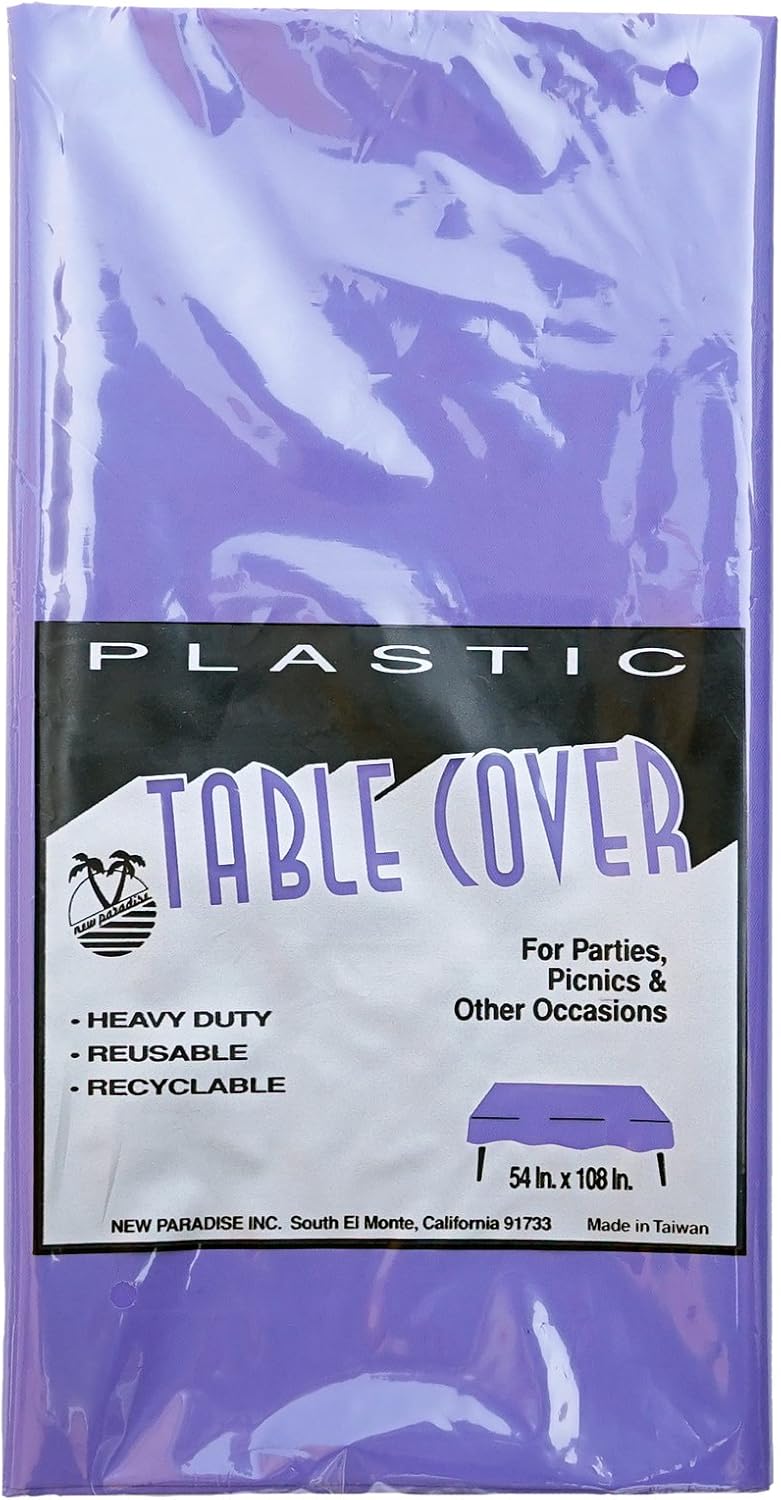 Paradise Reusable Table Cover 6 pk