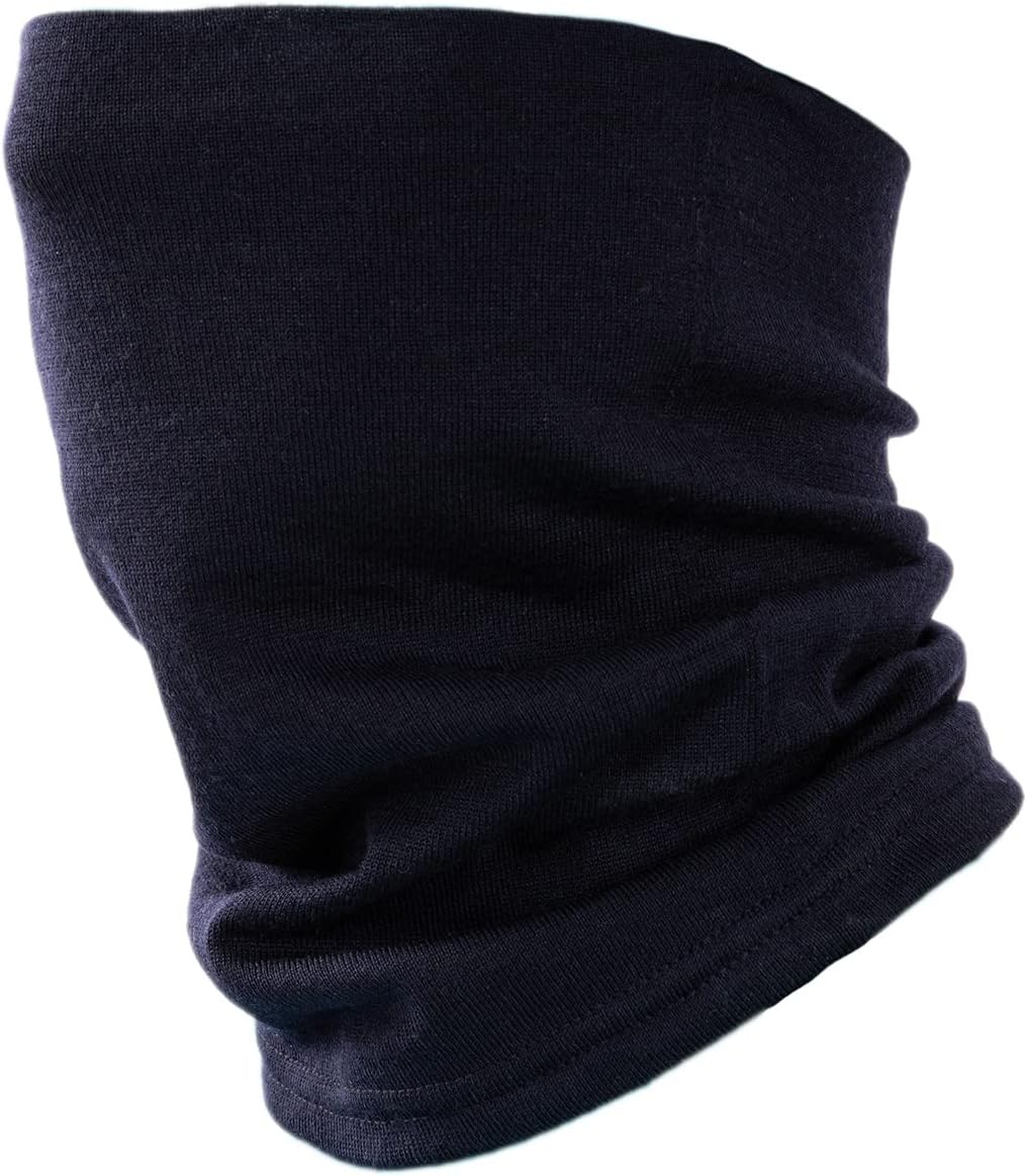 Villand 100% Merino Wool Neck Gaiter for Men and Women, Double Layer Seamless Neck Warmer for Winter Sports with Gift Box - Image 2