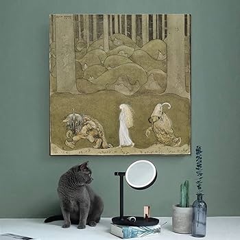 Amazon.co.jp: John Bauerヨン・バウエル名画の数々ポスター