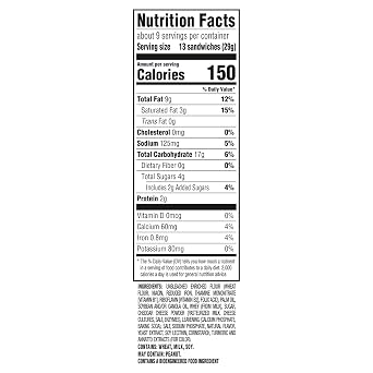 RITZ Bits Cheese Sandwich Crackers, Snacks for Kids and Adults, Bulk Lunch Snacks, 12 - 8.8 oz Boxes