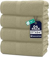 Vista 113 de DAN RIVER Paquete de 6 toallas de mano de alta calidad (16 x 28 pulgadas), 100% algodón, ultra suaves, ligeras, altamente absorbentes, para baño