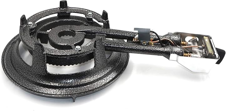 SMT- Camping Portable Propane Gas Burner Stove Jumbo Super Supergas Camp Tailgating 32,000 BTU [P/N:ET-COOK004-31A-IRONCAST]