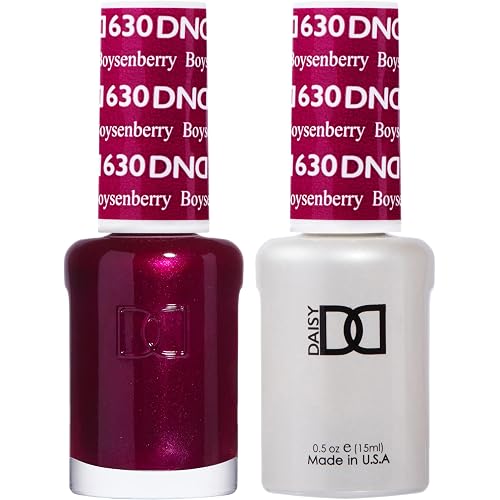 DND Gel Nail Polish Duo, Red, 0.5 Fl Oz Each
