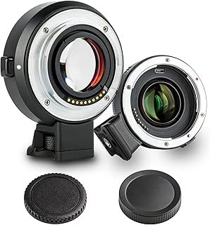 VILTROX EF-E II Auto Focus Lens Adapter 0.71x Focal Length Reducer Speed Booster for Canon EF Lens to Sony E Mount Camera A7 A9 A7R A7R2 A7R3 A7M2 A7M3 A7S A7S2 A5100 A6000 A6300 A6400 A6500