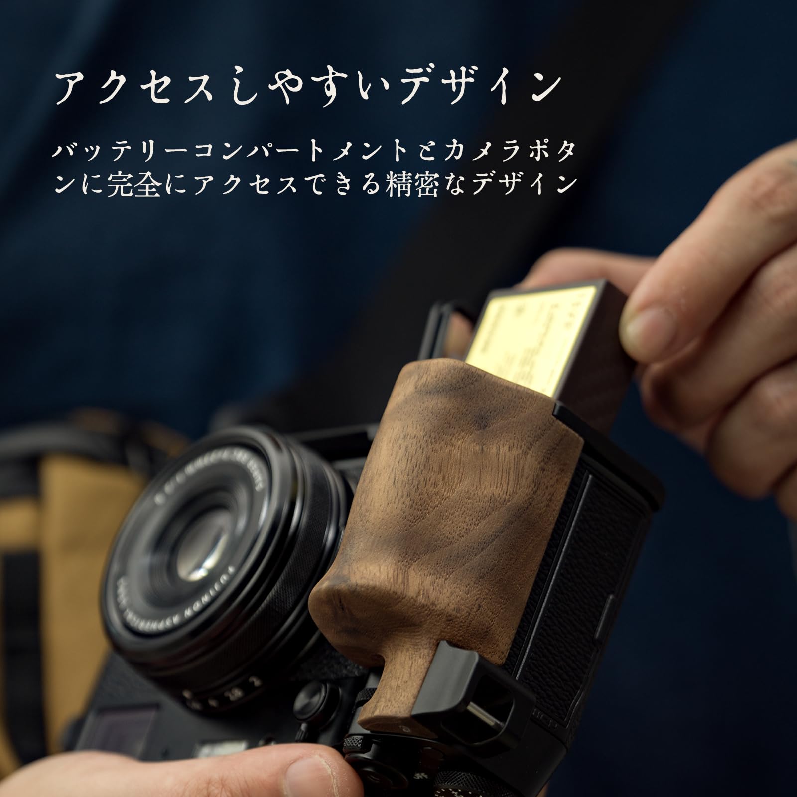 Amazon | TILTA 富士フイルムX100VI 用ビンテージカメラケージ ハンド