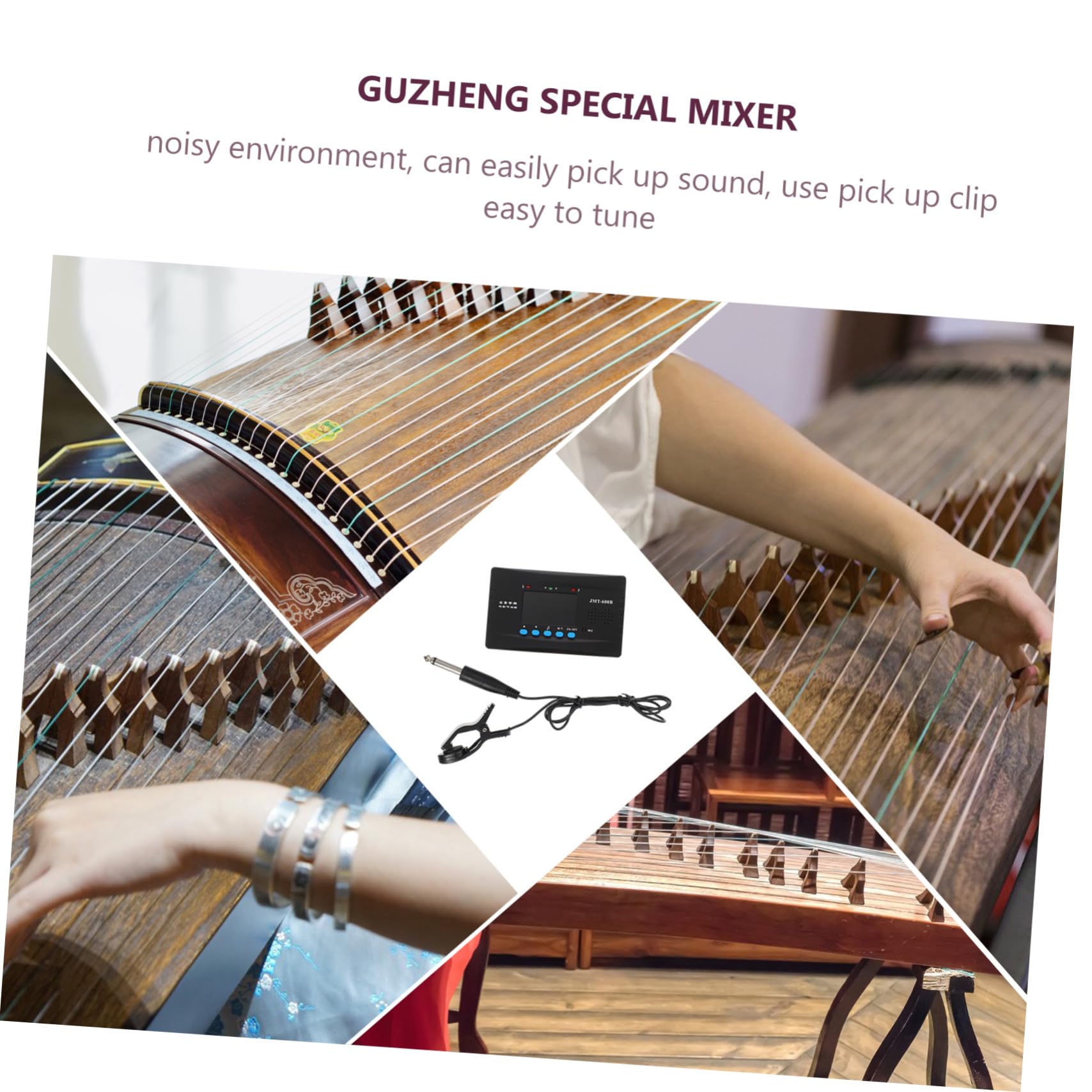 ibasenice 3sätze Guzheng Stimmgerät Hochsensitiver Tuner Mit Metronom Lcd-display Tragbar Und Einfach Zu Bedienen Für Guzheng-spieler Zur Präzisen Tonanpassung