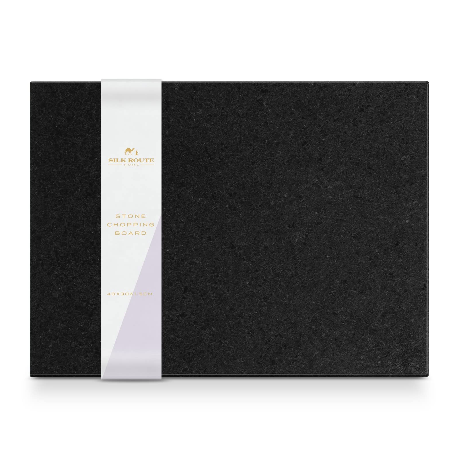 Silk Route Home Black Granite Chopping Board 40 x 30cm