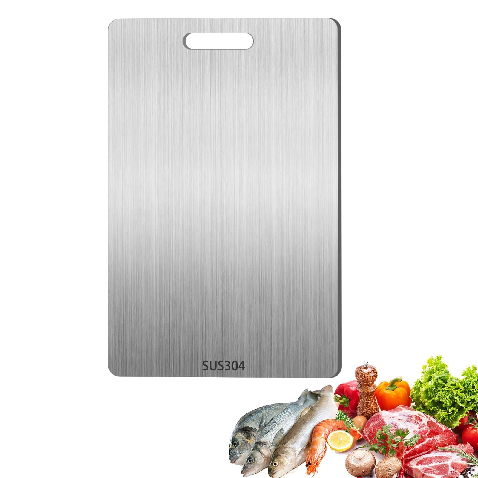 Sponsored Ad – Titanium Chopping Board, Multifunctional Titanium Chopping Board, Pure Titanium Food Grade Chopping Board to Ensure the Original Taste of Ingredients